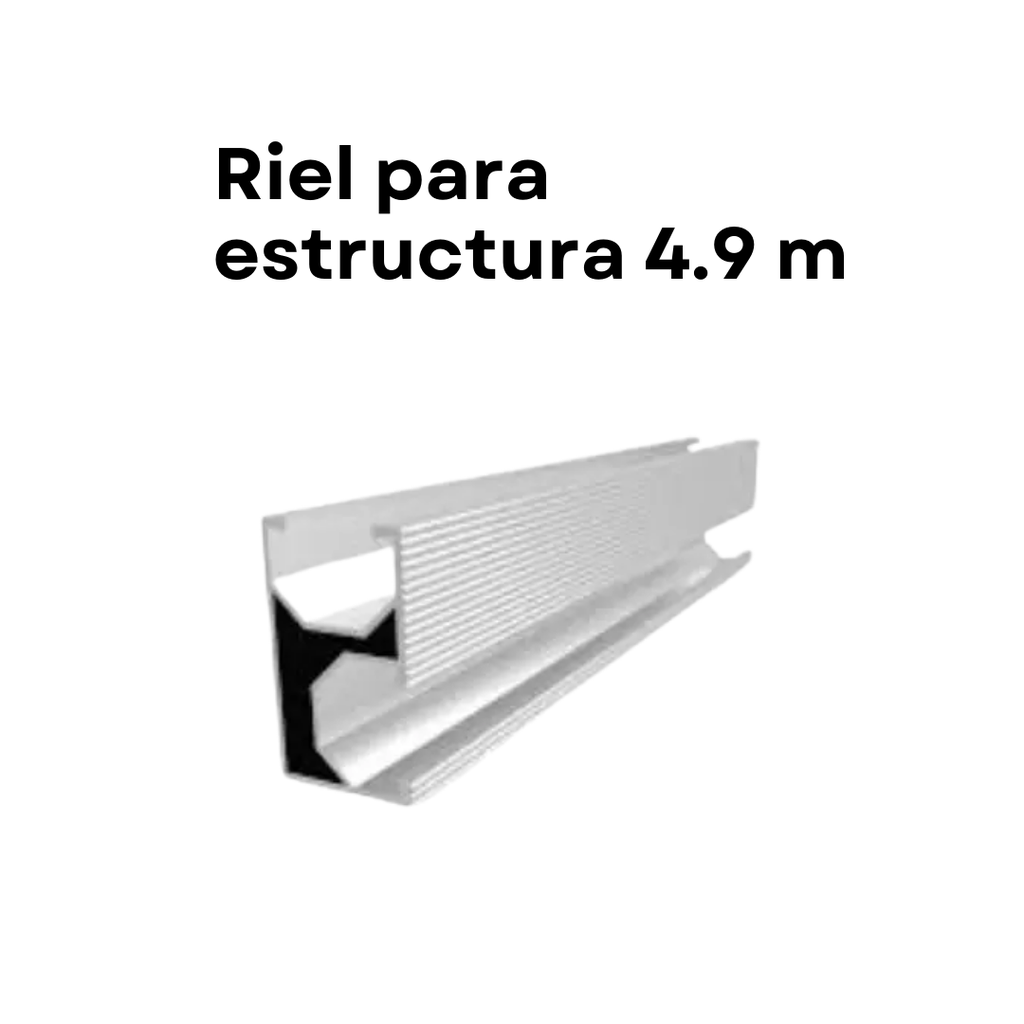 Riel de Aluminio