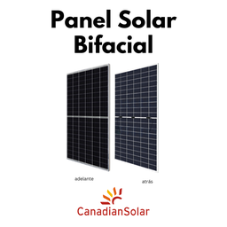 Panel Solar Bifacial Canadian Solar